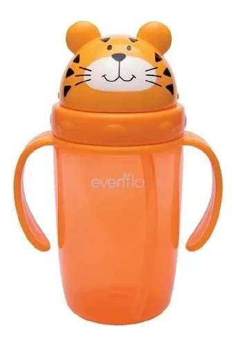 Vaso Entrenador Evenflo 5494 Con Popote 3 Colores 325ml/11oz