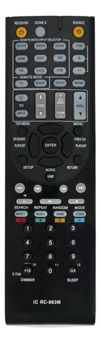 Rc-863m - Control Remoto Compatible Con Receptor Av Onkyo Ht