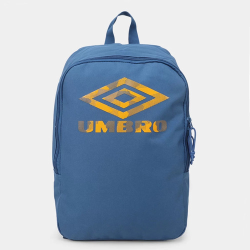 Mochila masculina e feminina Diamond Camo Umbro Cor Azul Desenho do tecido Lisa