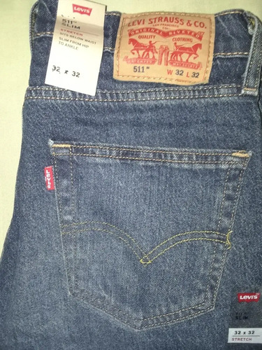 Jeans Levis Modelo 511 Slim Talla 32*32 100% Original Usa 65 | MercadoLibre