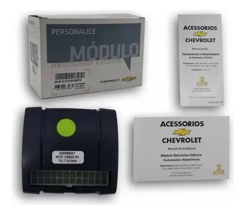 Módulo Tiltdown Retrovisor Accesorios Chevrolet 52159471