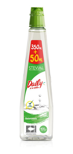 Endulzante Stevia Daily 350ml+50ml 1 Ud / Superstore