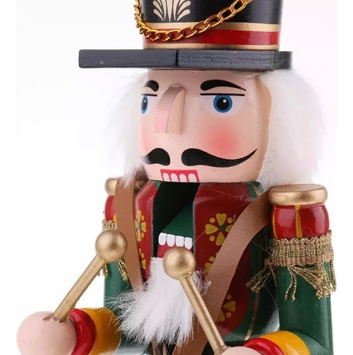 Regalo De Navidad Con Decoración De Madera Con Forma De Casc