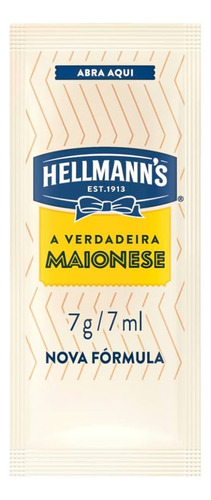 Kit Hellmanns Maionese, Ketchup E Mostarda Cx 504 De 7g