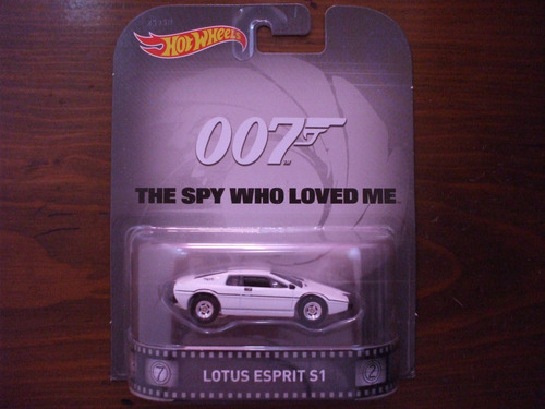 Hot Wheels Retro 007 The Spy Who Loved Me Lotus Esprit