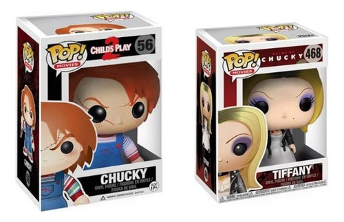 Funko Pop Chucky & Tiffany Novia De Chucky