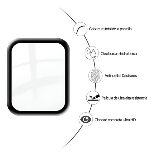 Kit 3 Micas Protectoras 3d Tpu Para Para Blackview R50