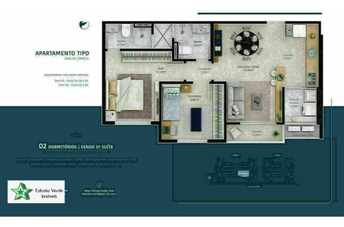 Imagem 21 de 30 de Apartamento À Venda No Bairro Santa Catarina - Criciúma/sc - 418