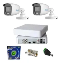 Comprar Kit Dvr 04 Canais Hilook \u002F 02 Colorvu Hilook \u002F Cabo \u002F Brinde