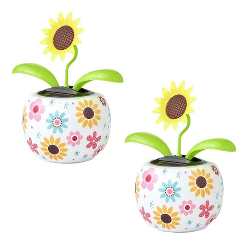 Juguetes Solares Con Forma De Flor Danzante, Girasoles, Que