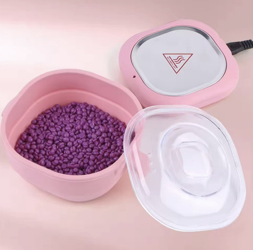 Kit Panela Aquecedor Cera Silicone Dobrável 400ml Depilação