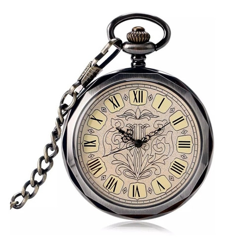 Reloj De Bolsillo, Mecanico (cuerda) Yisuya