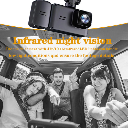 Grabadora De Conducción De Coche E Dash Cam Wifi 1080p Fhd,