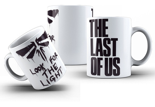 Caneca The Last Of Us Porcelana Personalizada Modelo 4