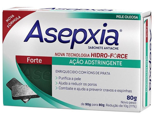 Sabonete Asepxia Adstringente Forte 80g