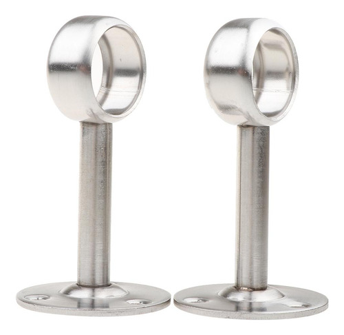 4 X Soporte Para Poste De Cortina De Socket Montaje En