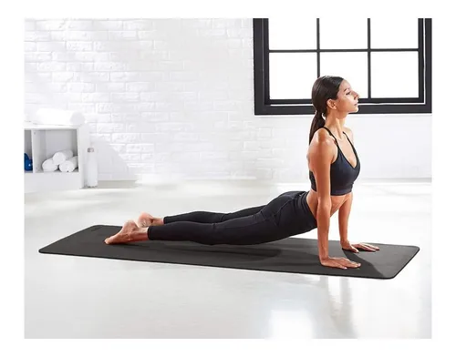 Colchoneta Mat 6 Mm Yoga Pilates Gym Enrrollable Con Cinta