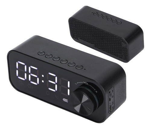 Reloj Bt Speaker Lights B126, Multifuncional, Ajustable