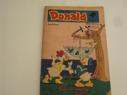 Revista Disney Pato Donald Junior # 20 Tucuman Pincel 1977