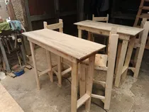 Comprar Mesa Barra Desayunador Con 2 Banquetas