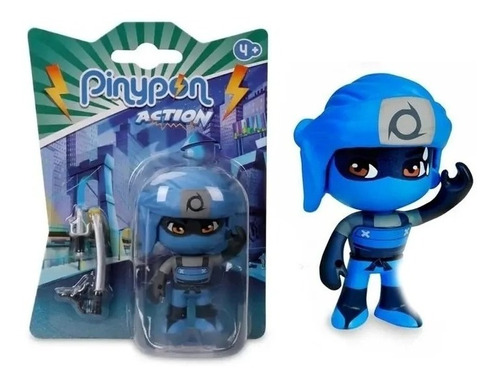 Pinypon Action Serie 4 Figura Famosa Ninja Playking