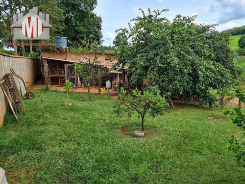 Ótima Chácara Com 03 Dormitórios, Lago, Nascente, Pomar, Bem Localizada, À Venda, 4000 M² Por R$ 580.000 - Rural - Socorro/sp - Ch0869