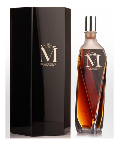 Caja De 1 Whisky The Macallan M Decanter Single Malt 700 Ml