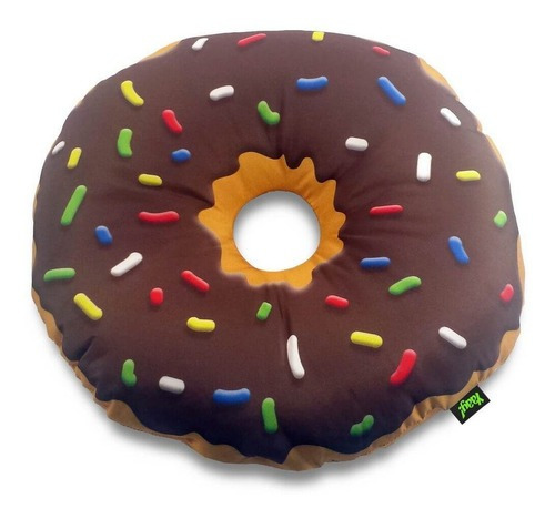 Almofada Donuts Rosquinha De Chocolate The Simpsons Homer