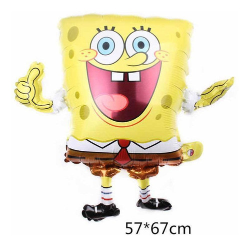 Globo Personaje Patricio Estrella / Bob Esponja