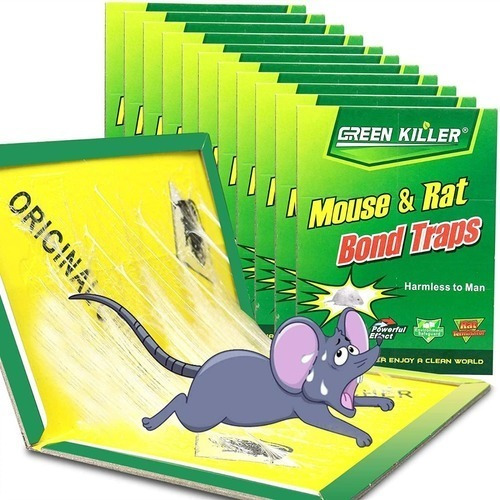 4 Trampas Para Raton Adhesiva Rat & Mouse Glue