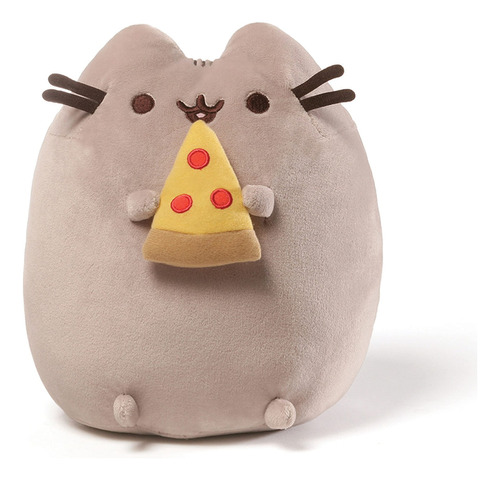 Gund Pusheen Snackables - Peluche De Pusheen, Color Gris, 9