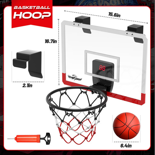 Juego De Aros De Baloncesto Pequeños Eaglestone Kids Con Pun