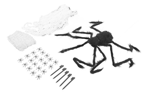 Tela De Araña Blanca De 5 M, Telaraña Y Terror De Arañas
