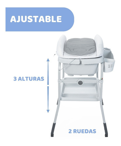 Catre De Baño Bañera Y Cambiador Para Bebés Cuddle & Bubble