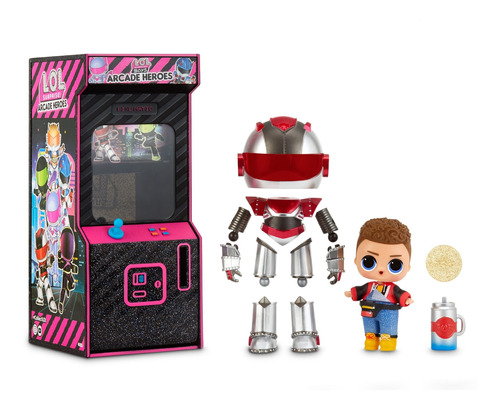 L.o.l Surprie.! Boys Arcade Heroes, Muñeca Figura De