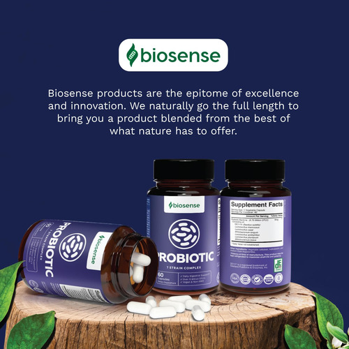 Bio Sense Colon Health Probióticos Y Prebióticos 60 Caps