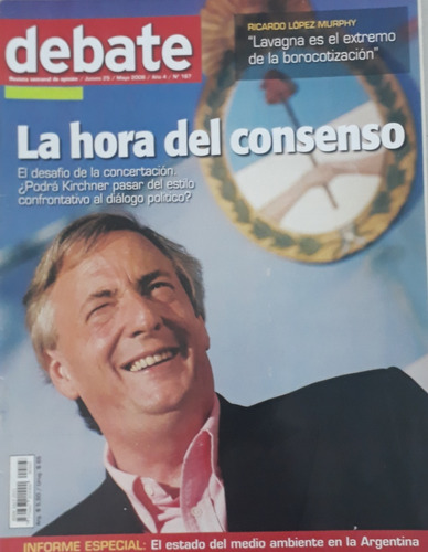 Revista Debate La Hora Del Consenso