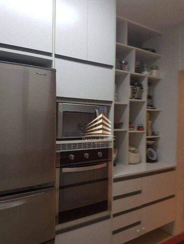 Apartamento No Condomínio Trilhas Do Bosque, 94m², 2 Suítes, 2 Vagas, Centro - Guarulhos. - Ap1089
