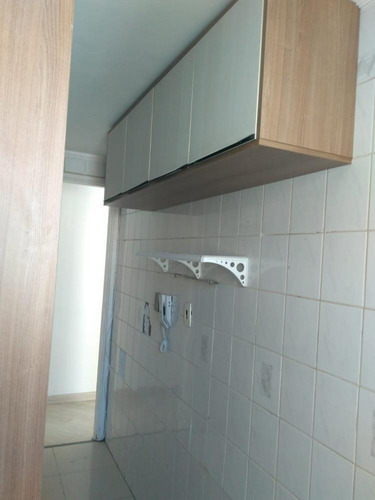 Imagem 9 de 19 de Ótimo Apartamento Com Planejados E 02 Dormitórios - Condomínio Das Gaivotas - Bairro Jardim Da Glória - Cotia/sp - Ap697v