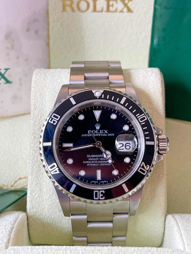 Rolex Submariner Date , 2004 , Aço , Pré Cerâmica Completo!!