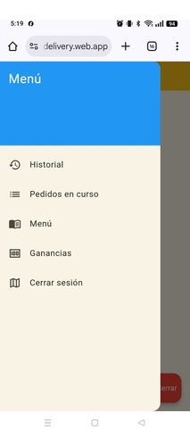 Aplicación Para Delivery