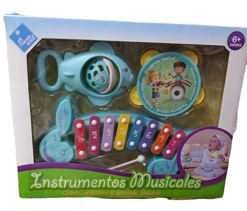 Set Instrumentos Musicales Didacticos Fibro