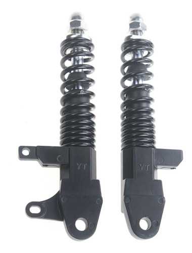 2pcs Garfo Dianteiro Amortecedor Preto 10 Acessórios De