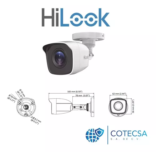 Kit Cámaras De Vigilancia 1080p Full Hd Hilook Para Exterior 4