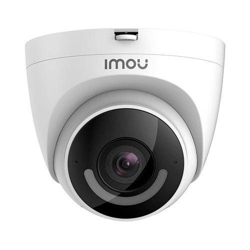 Camara Ip Tipo Domo 2mp Len 2.8mm Con Luz Y Sirena De Alarma