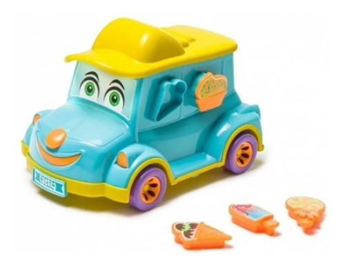 Camion Encastre Para Bebes Dulceria Animada Rivaplast