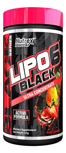 Lipo 6 Black En Polvo!  Súper Quemador! Nutrex! Usa 