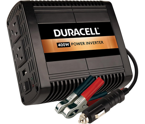 Duracell Drinv400 Inversor De Puerta Trasera De Alta Po...