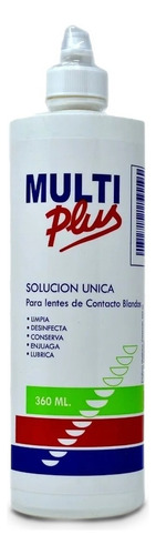 Solución Para Lentes De Contacto Multiplus 360ml