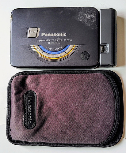Walkman No Sony Panasonic Aluminio Casete Funcionando (Usado)